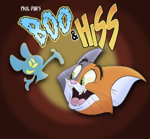 Boo & Hiss Comic Title Card